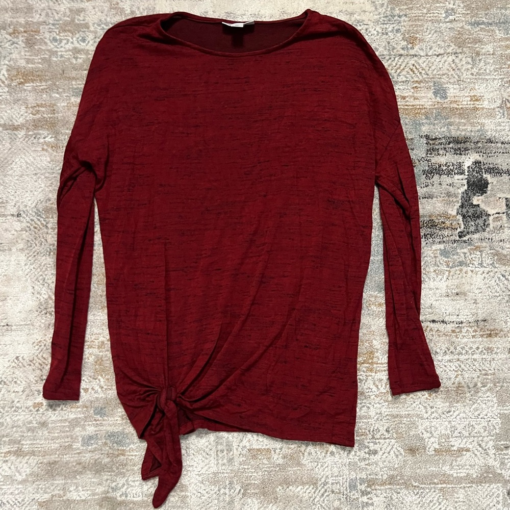 Women's Tie-Front Maternity Sweater Bundle